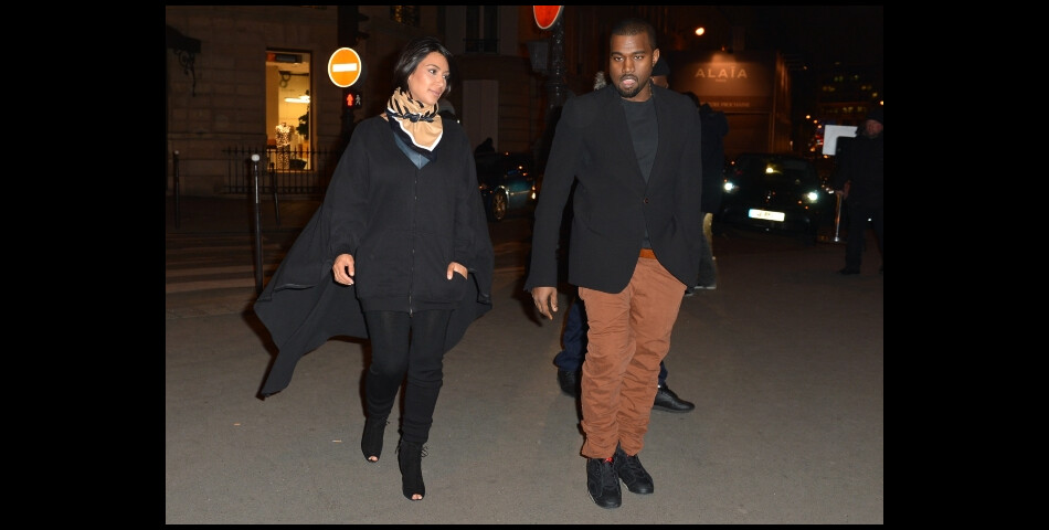 Kim Kardashian et Kanye West en mode incognito