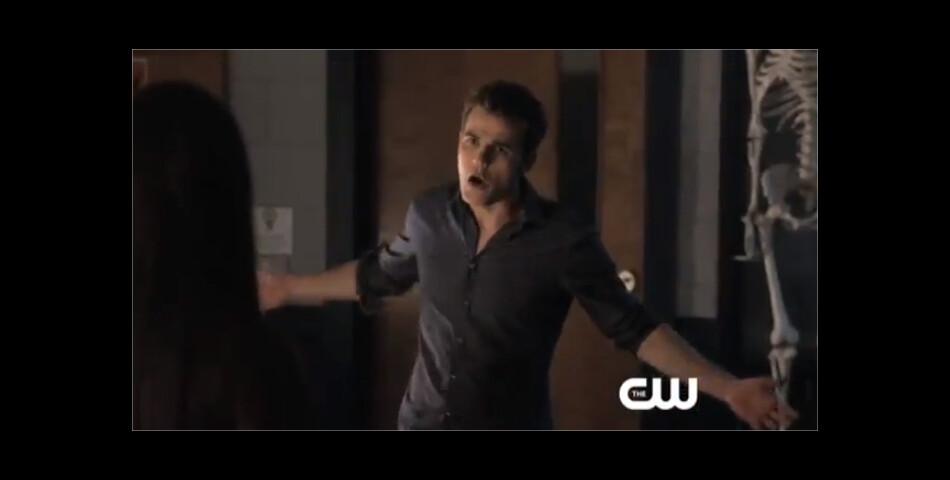 Stefan va s&#039;énerver sur Elena dans Vampire Diaries