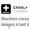 Canal Plus assume son fail !