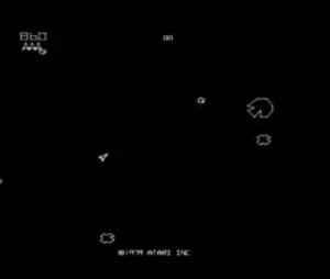 Atari a aussi créé le jeu Asteroïds