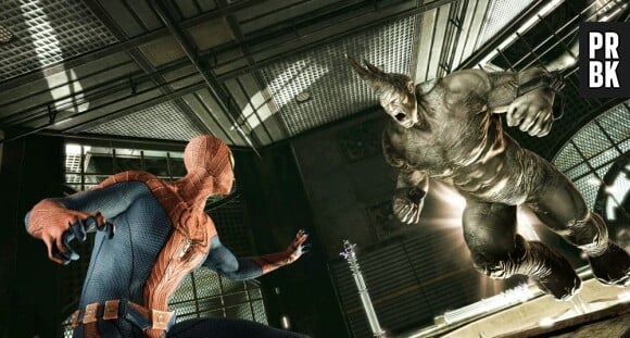 Spiderman contre Le Rhino