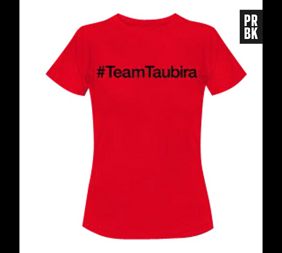 Le t-shirt "TeamTaubira" pour le "Mariage pour tous"