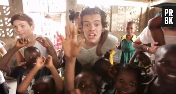 Au Ghana, les One Direction ont rencontré les enfants aidés par l'association Comic Relief