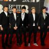 Les One Direction ont joué la carte de la sobriété aux Brit Awards 2013