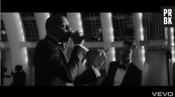 Pendant ce temps, Justin Timberlake et Jay-Z cartonnent avec leur duo "Suit&Tie"