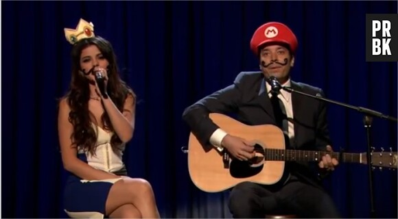 Selena Gomez et Jimmy Fallon s'éclatent pour une chanson 100% Mario