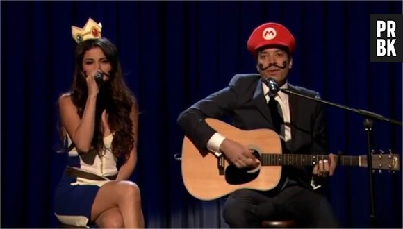 Selena Gomez et Jimmy Fallon pour un duo improvisé