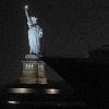 L'ouragan Sandy en novembre 2012 avait détruit les ponts d'accès à la Statue de la liberté