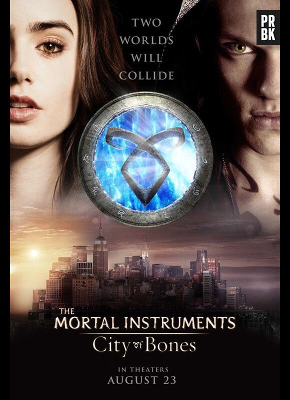 Lily Collins et Jamie Campbell Bower partagent l'affiche de The Mortal Instruments