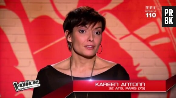 Kareen Antonn n'a pas convaincu sur le plateau de The Voice 2 face à Aurore Delplace.