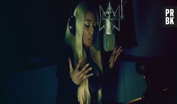 Nicki Minaj enregistre son clip Up in flames