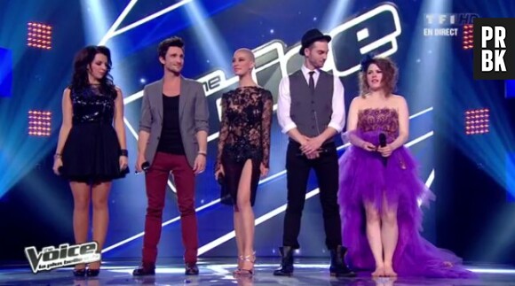 L'équipe de Florent Pagny était présente sur le plateau de The Voice 2.
