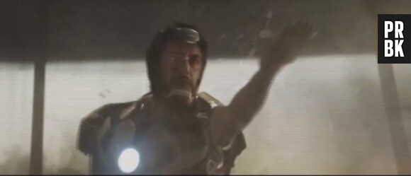 Tony Stark présente sa nouvelle technologie