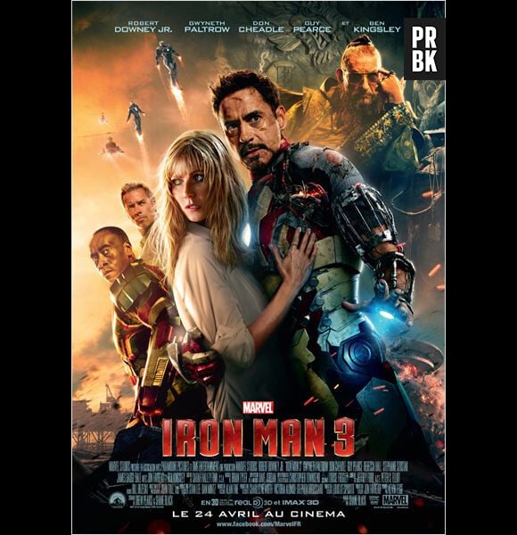 Iron Man 3 est actuellement au cinéma