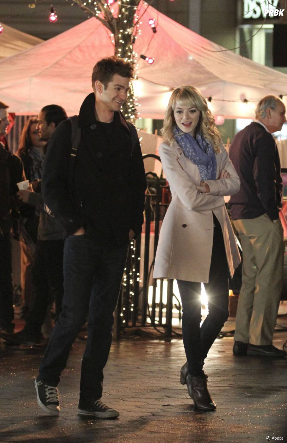 Des acteurs très complices dans The Amazing SpiderMan 2 Purebreak