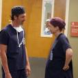 Meredith et Derek dans Grey's Anatomy