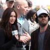 Megan Fox sur le tournage des Tortues Ninja