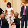 Le Prince Harry rend visite à Michelle Obama à la Maison Blanche, Washington, le 9 mai 2013