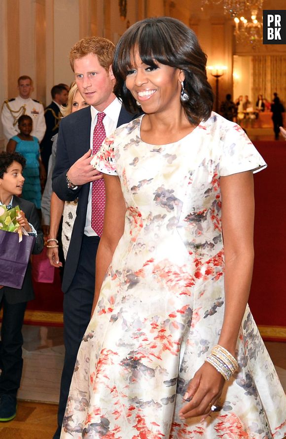 Le Prince Harry rend visite à Michelle Obama à la Maison Blanche, Washington, le 9 mai 2013