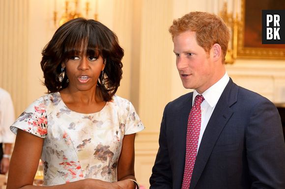 Le Prince Harry rend visite à Michelle Obama à la Maison Blanche, Washington, le 9 mai 2013