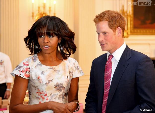 Prince Harry Rencontre Avec Michelle Obama A La Maison Blanche