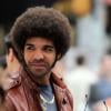 Drake, en look afro sur le tournage de 'Anchorman 2 : La légende continue' le 18 mai 2013 à New-York
