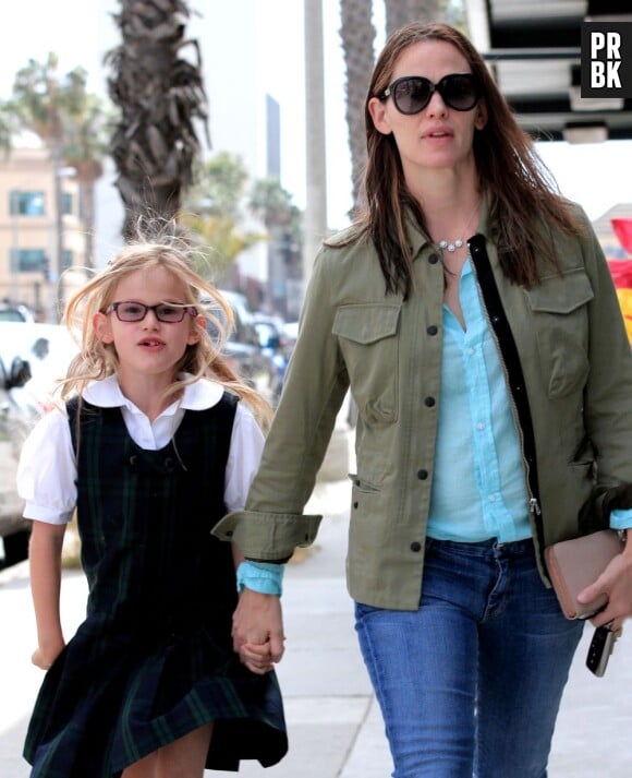 Jennifer Garner et sa fille Violet.
