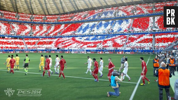 PES 2014, supporter du Bayern selon les premières images du jeu
