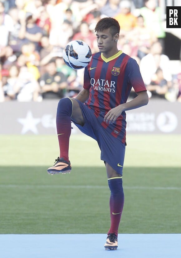Neymar a fait le show au Camp Nou, lundi 3 juin 2013