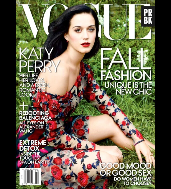Katy Perry en Une de Vogue US