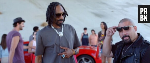Snoop Dogg dans le clip de Let The Bass Go