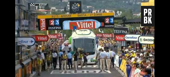 Le bus Orica du Tour de France 2013 star de Twitter