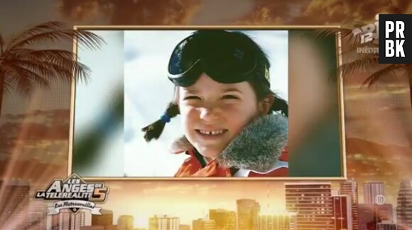 Les Anges de la télé-réalité 5 : Capucine à l'âge de 9 ans.