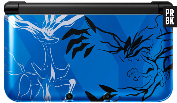 Pokémon X & Y 3DS : une 3DS XL collector bleue