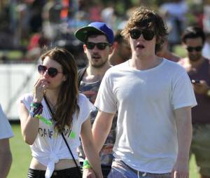 Emma Roberts et Evan Peters au festival de Coachella 2013