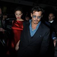 Johnny Depp et Amber Heard : main dans la main à Londres après le tapis rouge de Lone Ranger