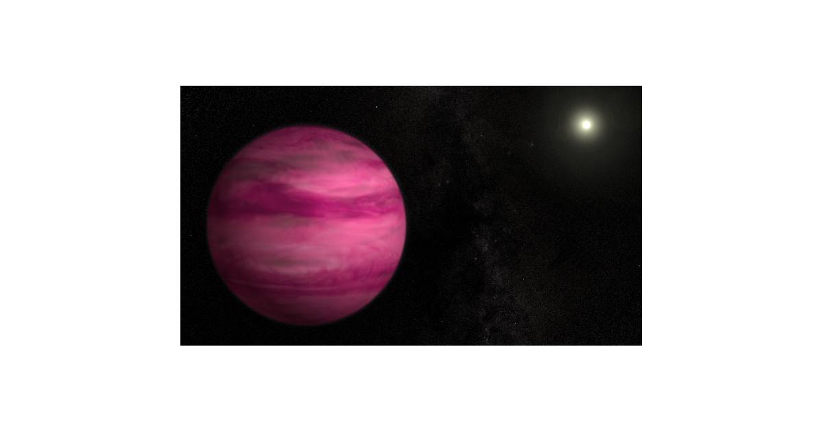La NASA vient de découvrir une planète... rose bonbon - Purebreak