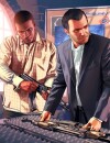 GTA 5 : Michael et Franklin préparant un casse