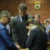 Oscar Pistorius : prière familiale, le 19 août 2013 au tribunal de Pretoria