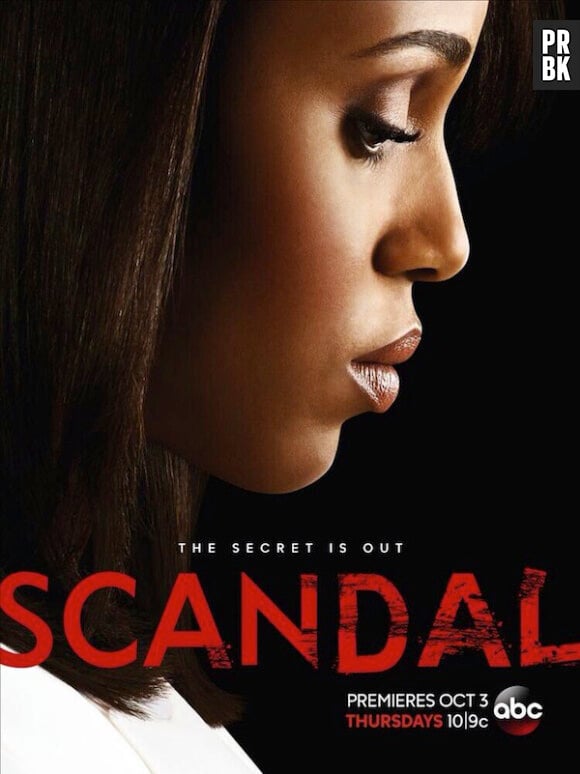 Scandal saison 3 : premier poster avec Kerry Washington