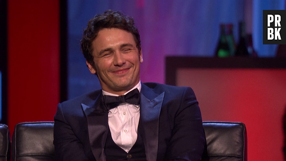 James Franco sur le plateau d'une émission de la chaîne Comedy Central qui sera diffusée le 2 septembre 2013