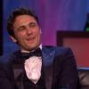 James Franco sur le plateau d'une émission de la chaîne Comedy Central qui sera diffusée le 2 septembre 2013