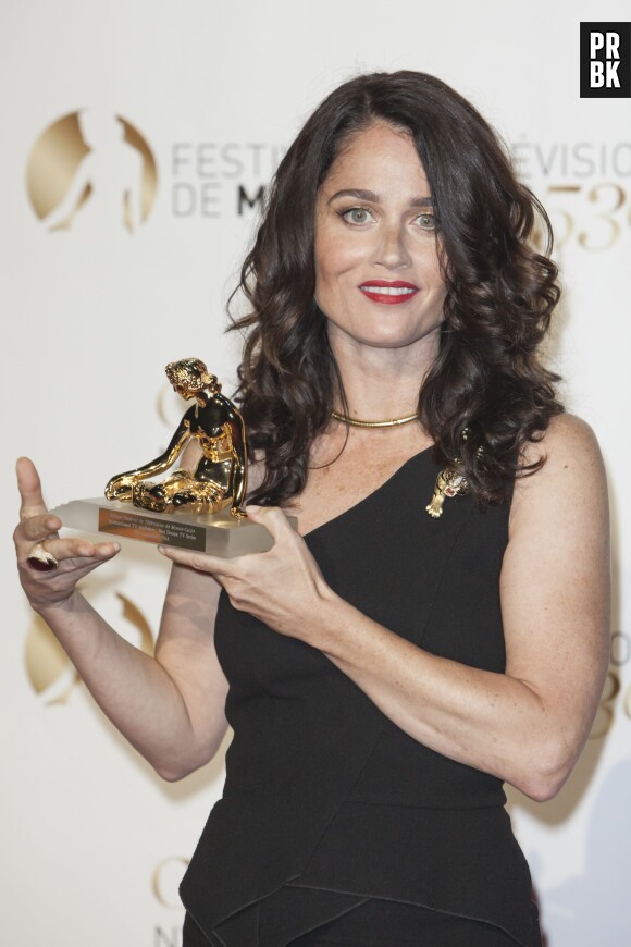 Mentalist saison 5 : Robin Tunney reçoit un prix au Festival de télévision de Monte Carlo 2013