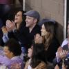 Jessica Biel et Justin Timberlake venus applaudir Rafael Nadal et Novak Djokovic lors de l'US Open 2013