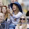 Jessica Alba et Amanda Seyfried venues applaudir Rafael Nadal et Novak Djokovic lors de l'US Open 2013