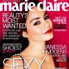 Vanessa Hudgens en couverture de Marie Claire US en octobre