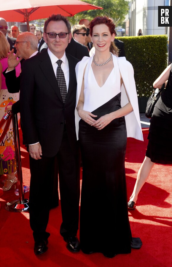 Carrie Preston et Michael Emerson aux Creative Arts Emmy Awards 2013 le 15 septembre 2013