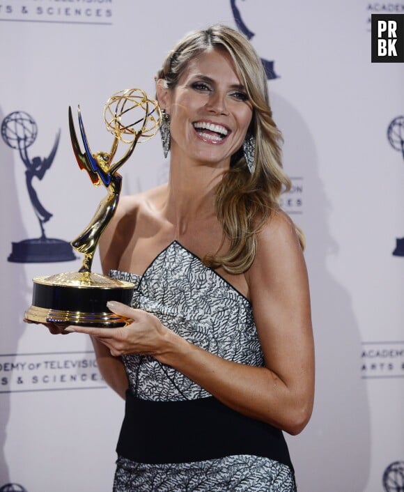 Heidi Klum remporte un prix aux Creative Arts Emmy Awards 2013 le 15 septembre 2013