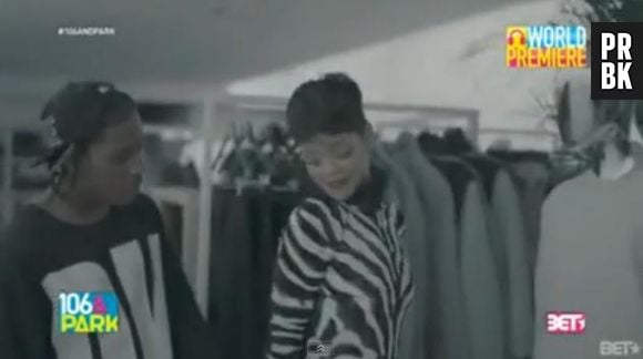 ASAP Rocky et Rihanna dans le clip Fashion Killa du rappeur