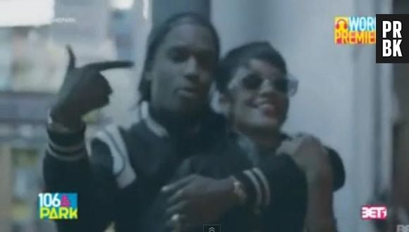 ASAP Rocky et Rihanna dans le clip Fashion Killa du rappeur